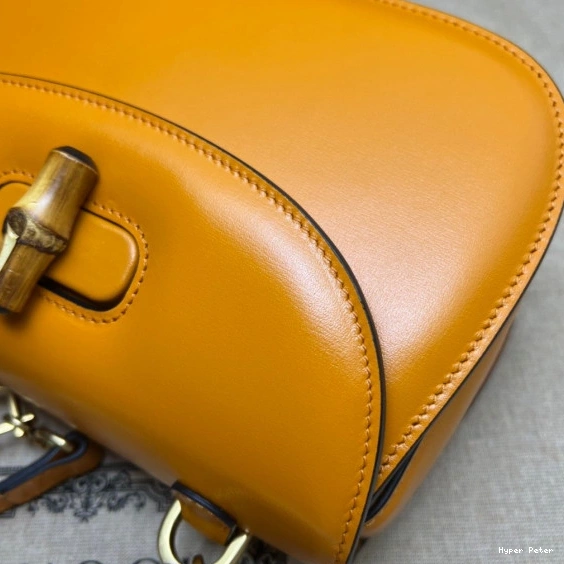 Hyper Peter bag Bamboo top handle with Small Gucci 0818